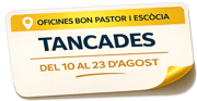 RETALLADES OFICINES TANCADES RETALLADES OFICINES TANCADES